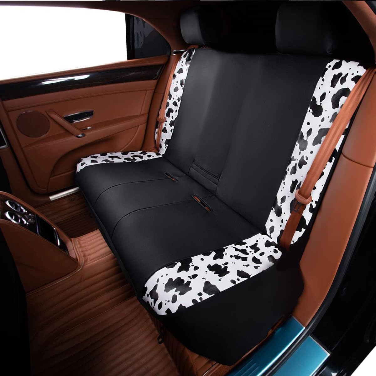 Flying Banner size scale comparison demonstrating universal fit for low-back seats