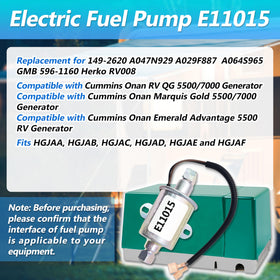 FLYINGAMZ E11015 installed in generator demonstrating straightforward compatibility and performance