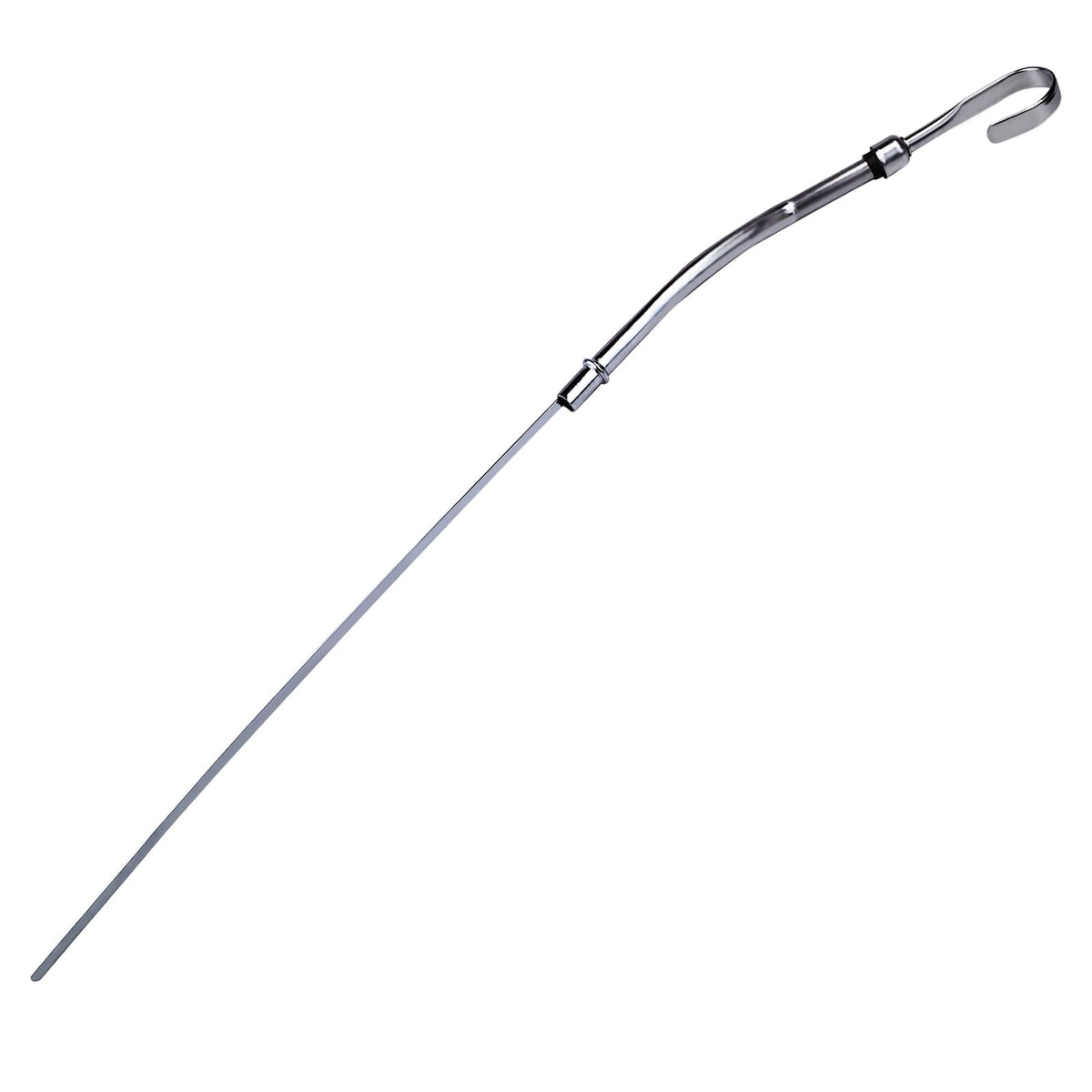 Flylin dipstick front view showing shape and fit for quick verification