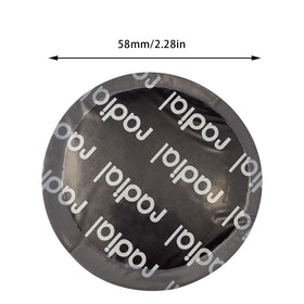 Flylin patch applied on tire demonstrating airtight repair benefit