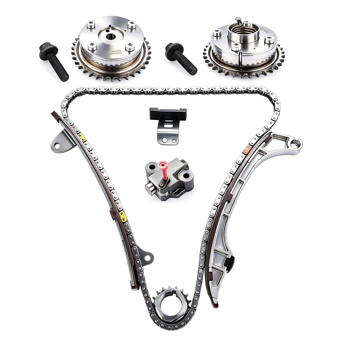 Flynsu front packaging showing full timing kit and fitment labels for quick verification