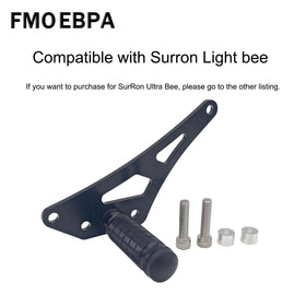 FMO EBPA installed on SurRon Light Bee X showing fit and improved foot stability