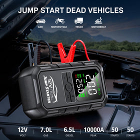 FMOOO digital 160PSI air compressor display showing real-time PSI for precise inflation