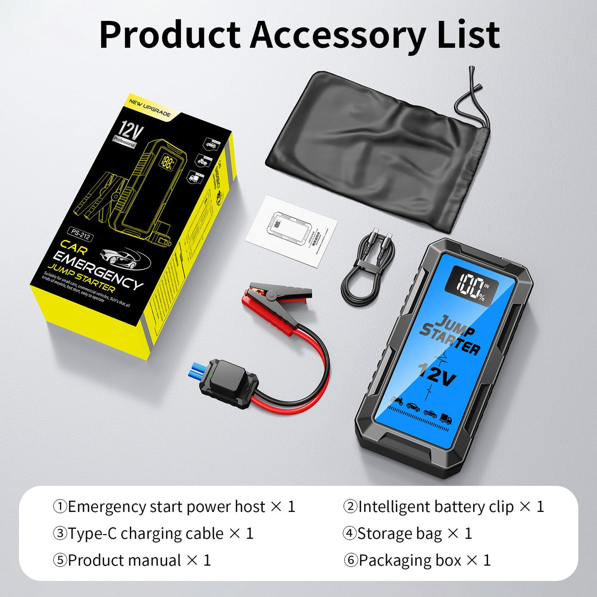 FMOOO storage case and accessories organized for convenient transport