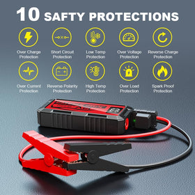 fmooostore LED flashlight lit at night, bright illumination for roadside emergencies