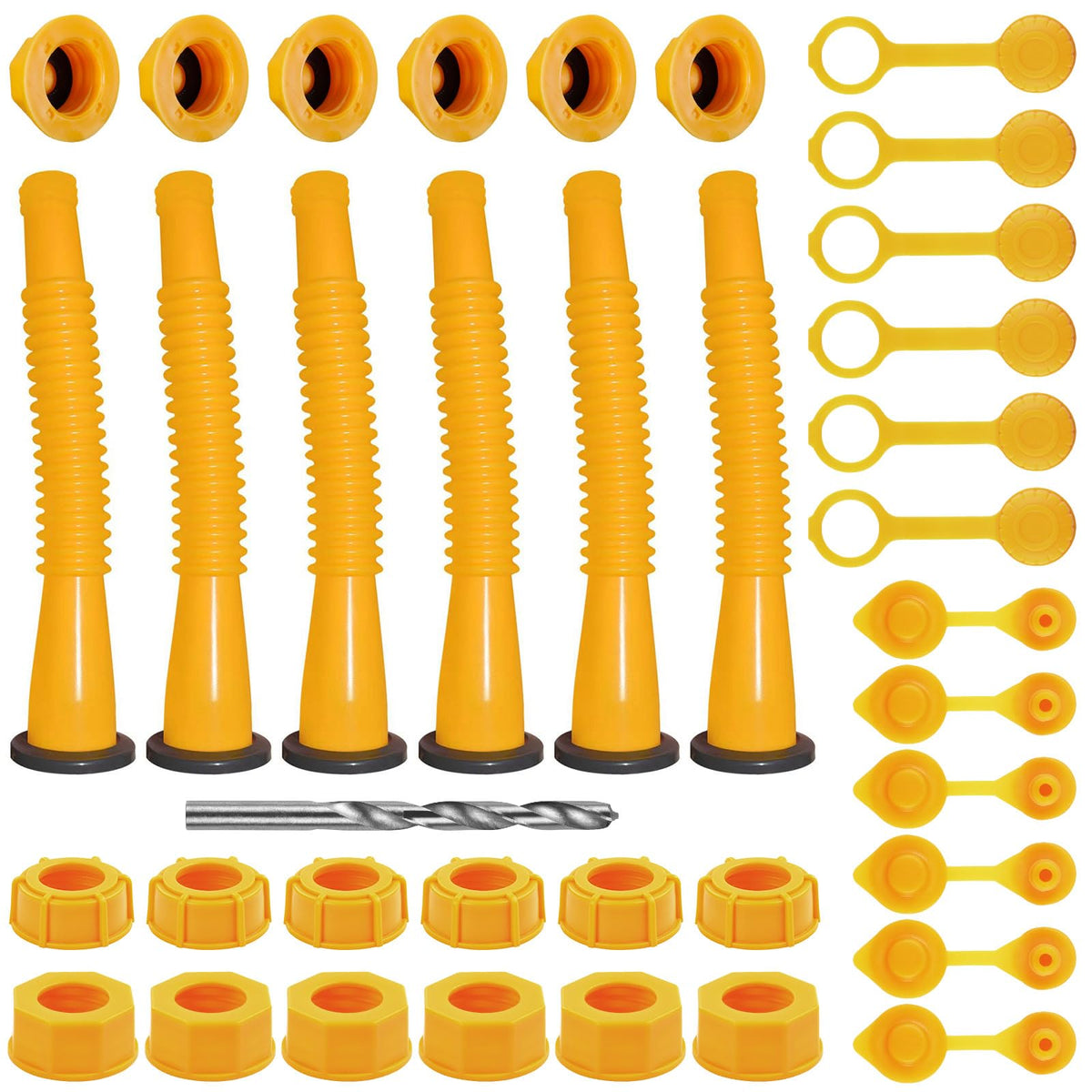 FOANRIY front packaging showing full six-piece spout kit and benefits