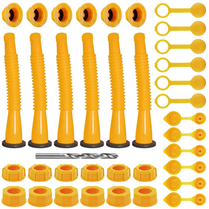 FOANRIY front packaging showing full six-piece spout kit and benefits