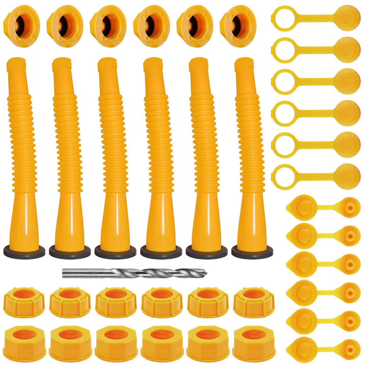 FOANRIY front packaging showing full six-piece spout kit and benefits
