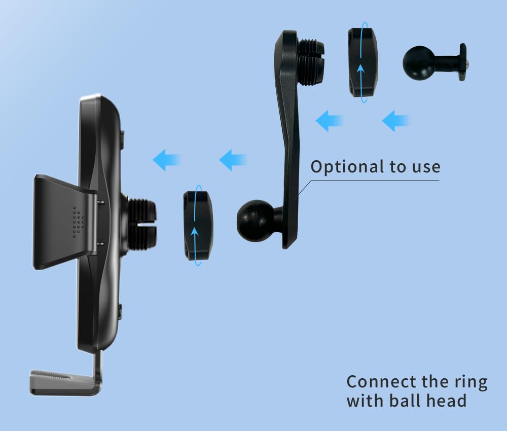 Focada lifestyle shot in RAV4 interior demonstrating safe hands-free viewing
