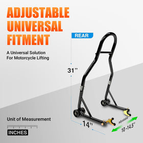 FocoMyLord wide base footprint showing stability and weight distribution benefits