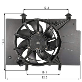 Focreedy FD04 size comparison with ruler showing dimensions for accurate fit benefit