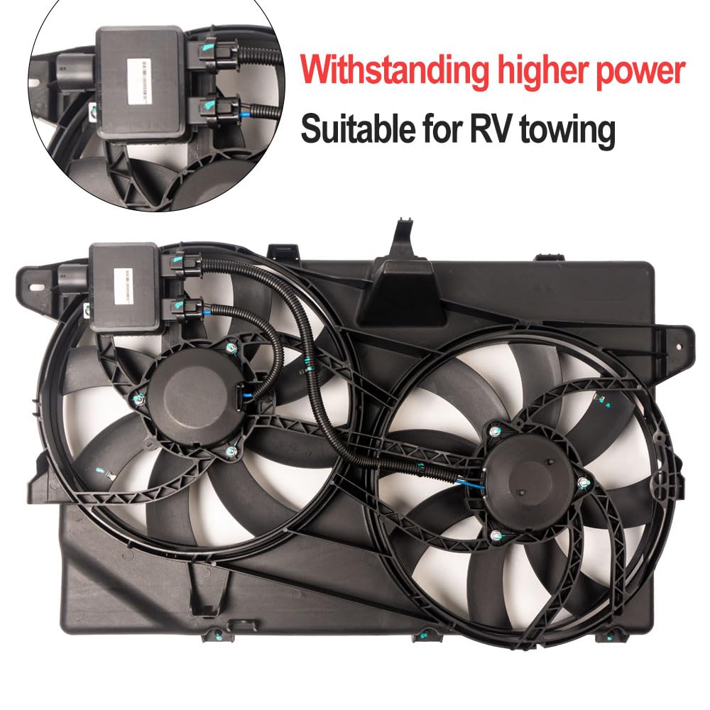 Focreedy FD502 motor close-up highlighting durable clockwise rotation motor for reliable cooling