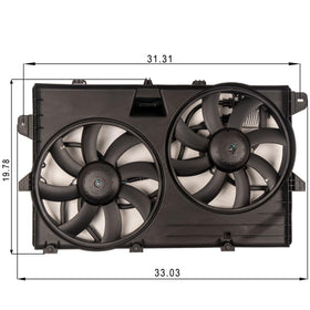 Focreedy FD502 size comparison with ruler illustrating compact dimensions for proper fit
