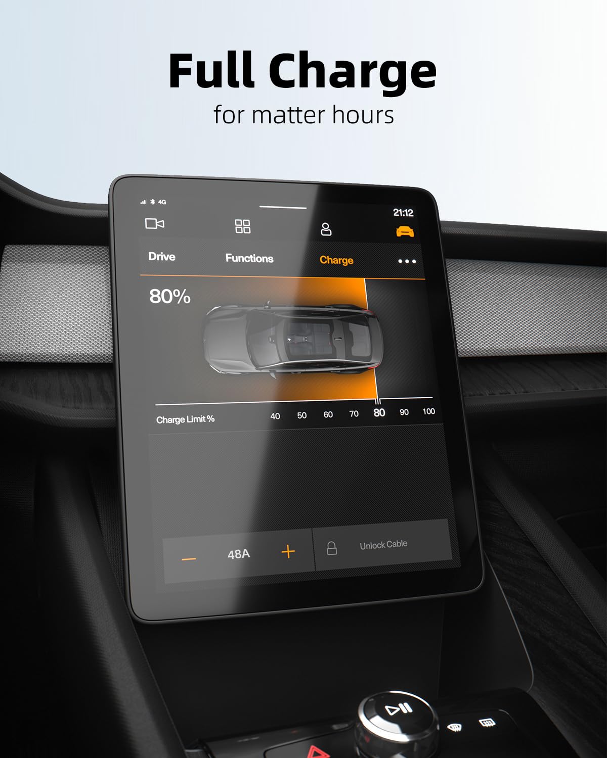 FOCSPROD in use with Tesla mobile connector providing convenient Level 2 charging access