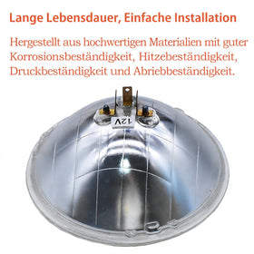 fokes H6024 beam projection on wall demonstrating clear pattern and road illumination