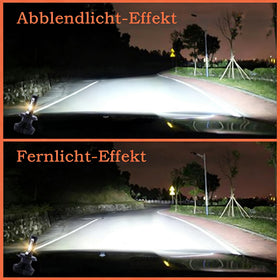 fokes H6054 installed on vehicle showing improved nighttime visibility benefit