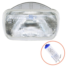 fokes side profile of H6054 highlighting sealed-beam construction benefit