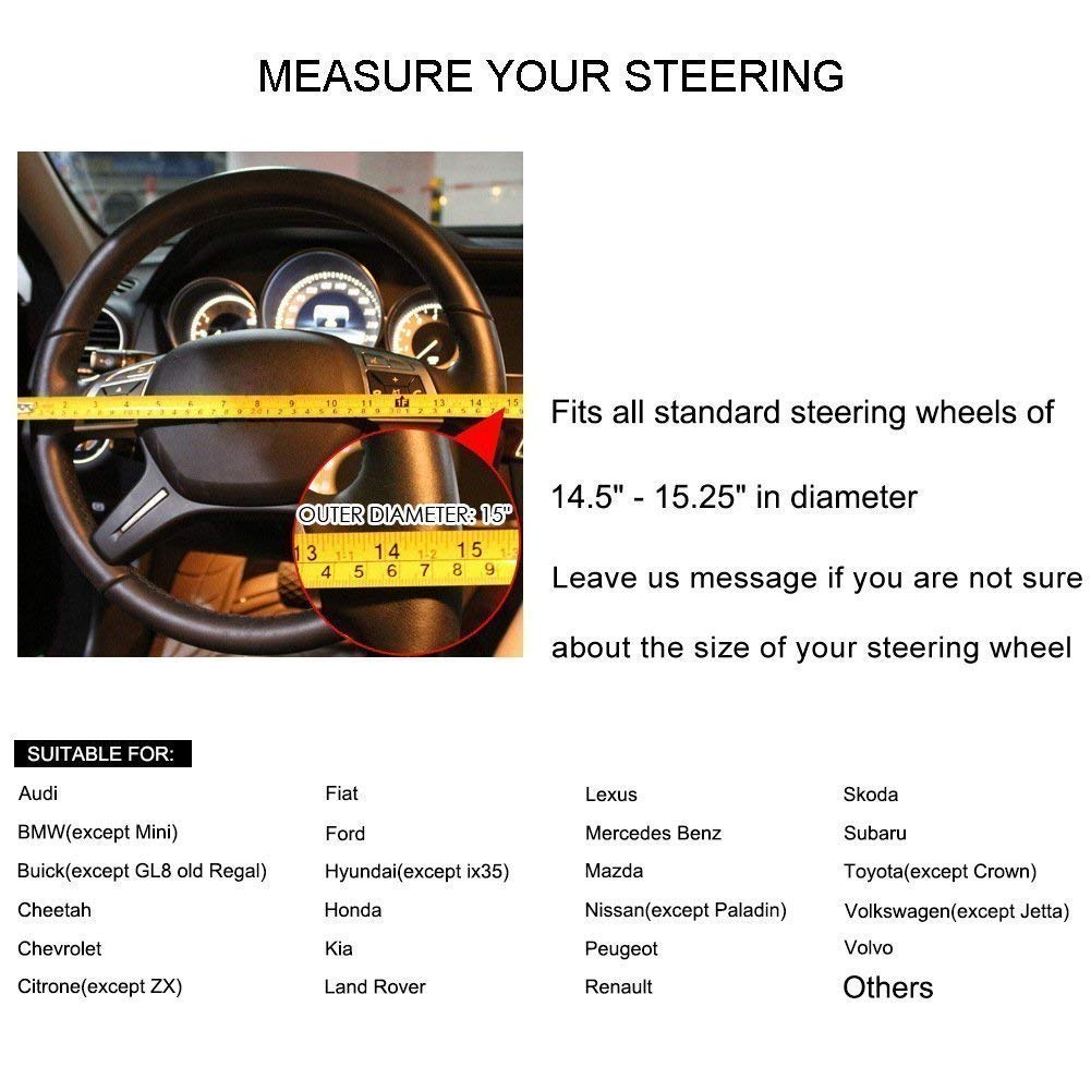 Follicomfy installed on car wheel showing enhanced grip and interior upgrade