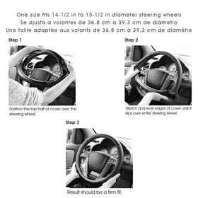 Follicomfy scale photo with hand showing fit for 14.5–15.5 inch wheels and comfort