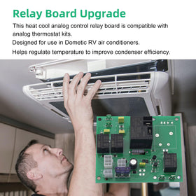 folosem new board beside old failed board showing clear replacement and upgrade benefit