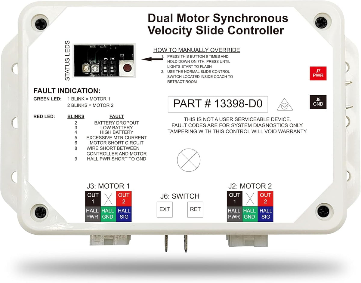 folosem controller front panel showing compact black housing and easy install benefit
