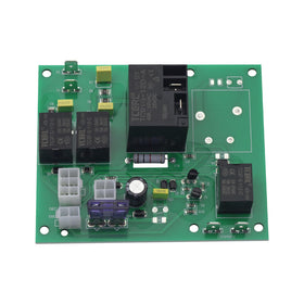 folosem front view of thermostat relay board showing connectors and layout for easy identification