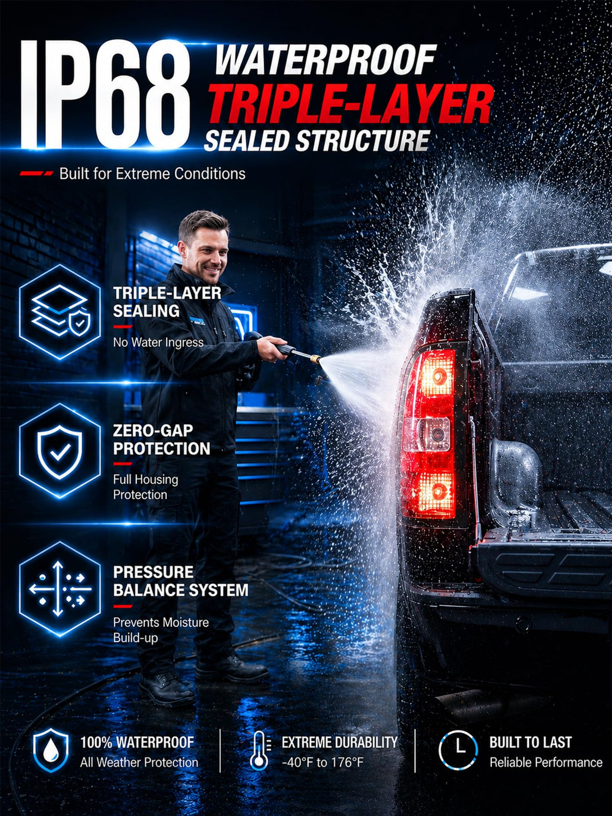 FOMIUZY installed on Silverado rear illustrating accurate fit and factory look