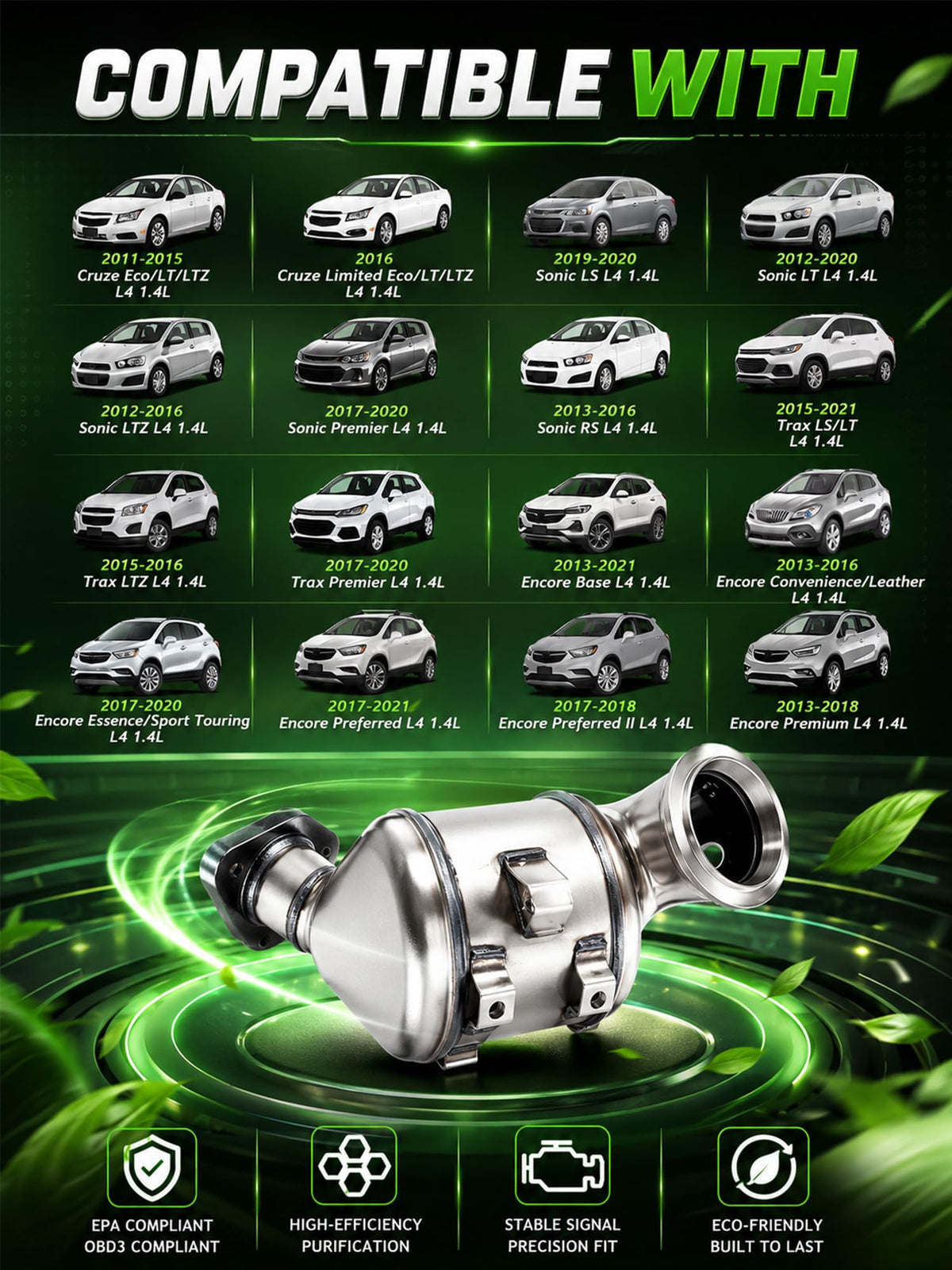 FOMIUZY product label and stamp showing part number verification benefit