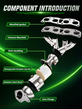 FOMIUZY installed under a vehicle illustrating correct fit and restored exhaust flow