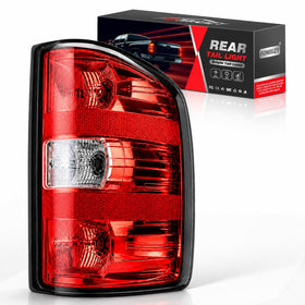 FOMIUZY right rear tail light front view showing clean fit and visibility benefit