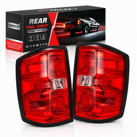FOMIUZY front view of taillight assembly showing full fit and finish benefit