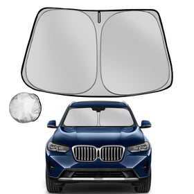 Fonowka front view showing full windshield coverage and sun protection