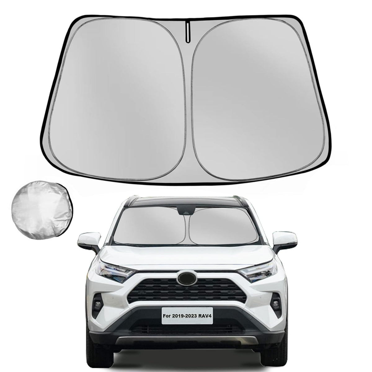 Fonowka front packaging showing fit for Toyota RAV4 and protection benefit