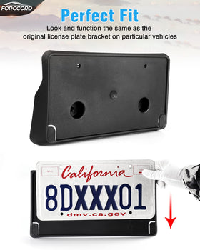 Forccord bracket with included screws showing hardware ready for quick installation