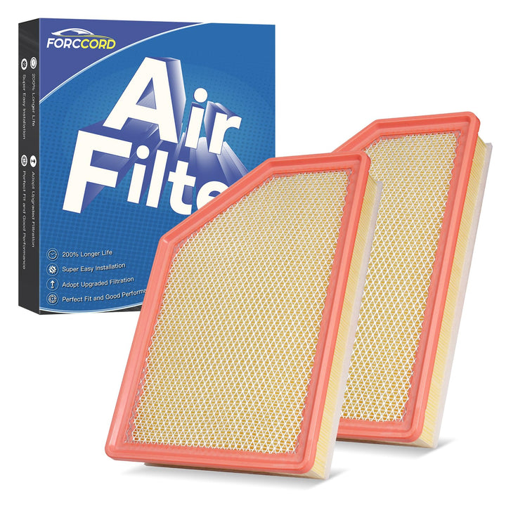 Forccord front packaging two-pack for convenient replacement