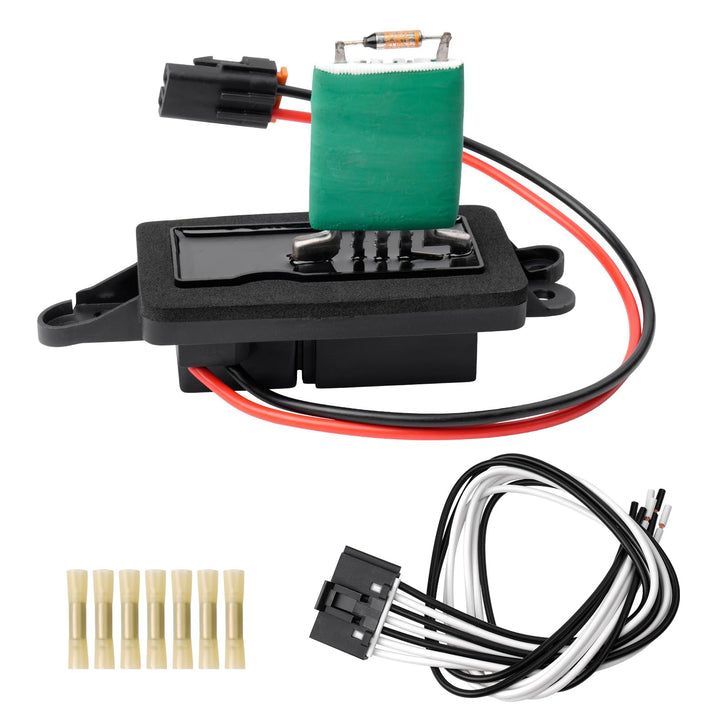 Forccord resistor front view showing shape and fit for quick replacement