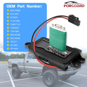 Forccord resistor mounting holes visible for straightforward installation
