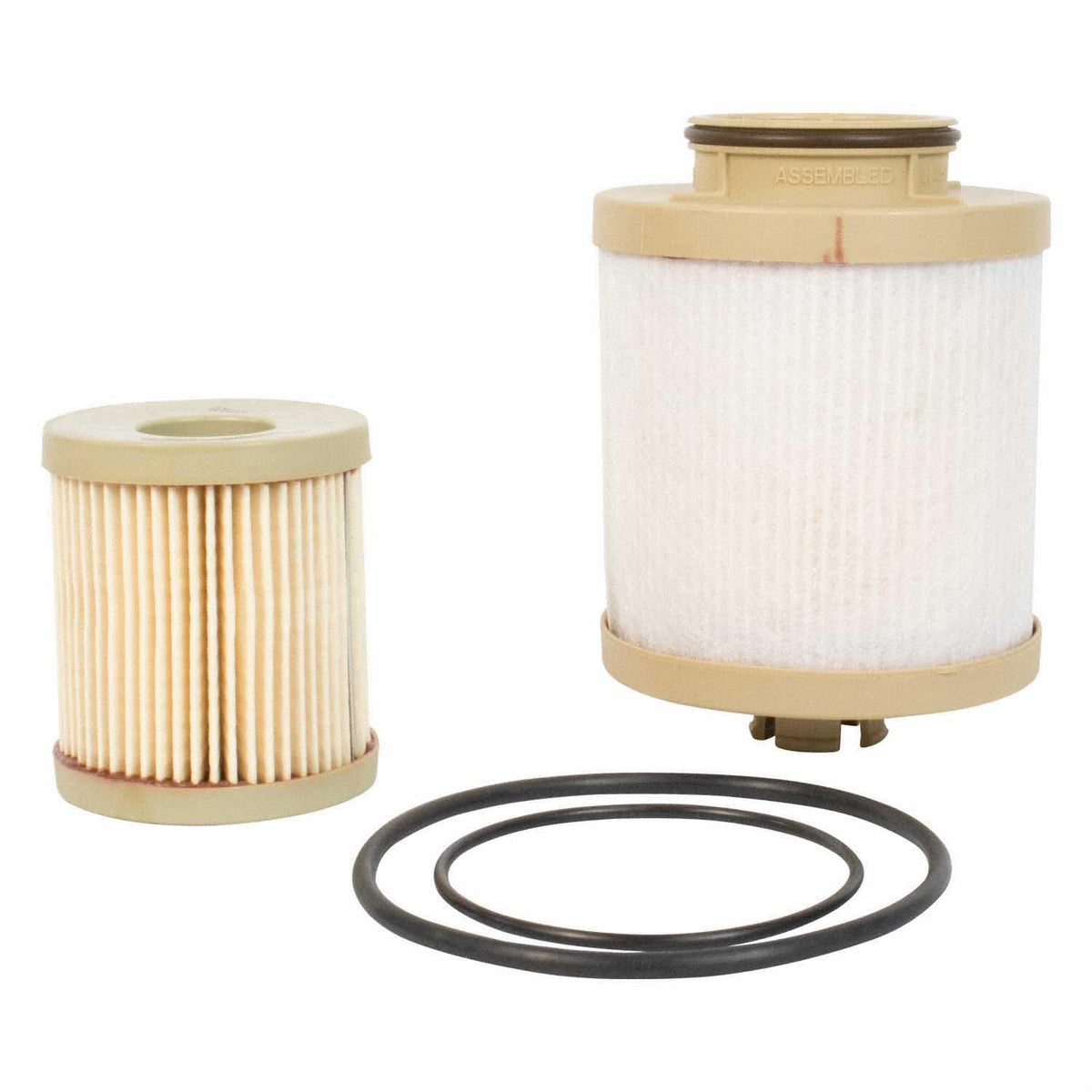 Ford Motorcraft FD-4616 close-up of filter media showing contaminant capture benefit