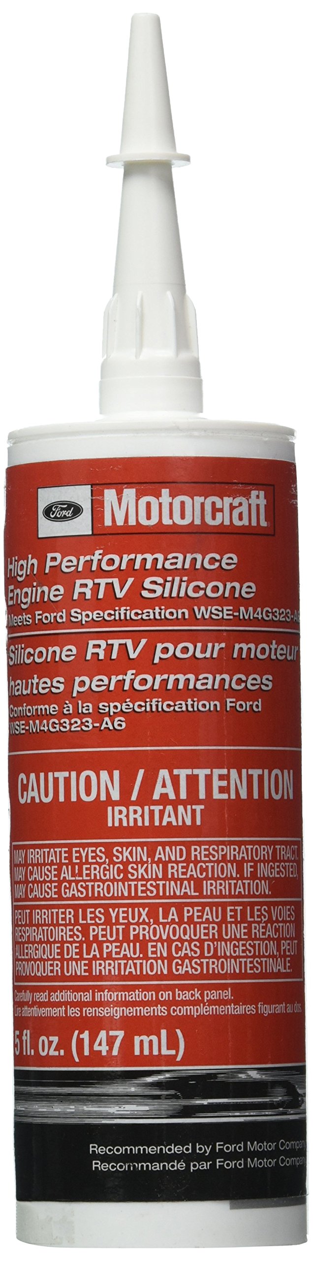 Ford TA-357 front tube showing label and 5 oz size, reliable engine-sealing performance