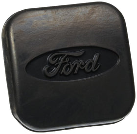 Ford trailer hitch cover front view showing OEM fit and clean finish