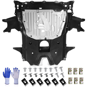 FOREBEN front view of under shield showing full coverage and OEM fit