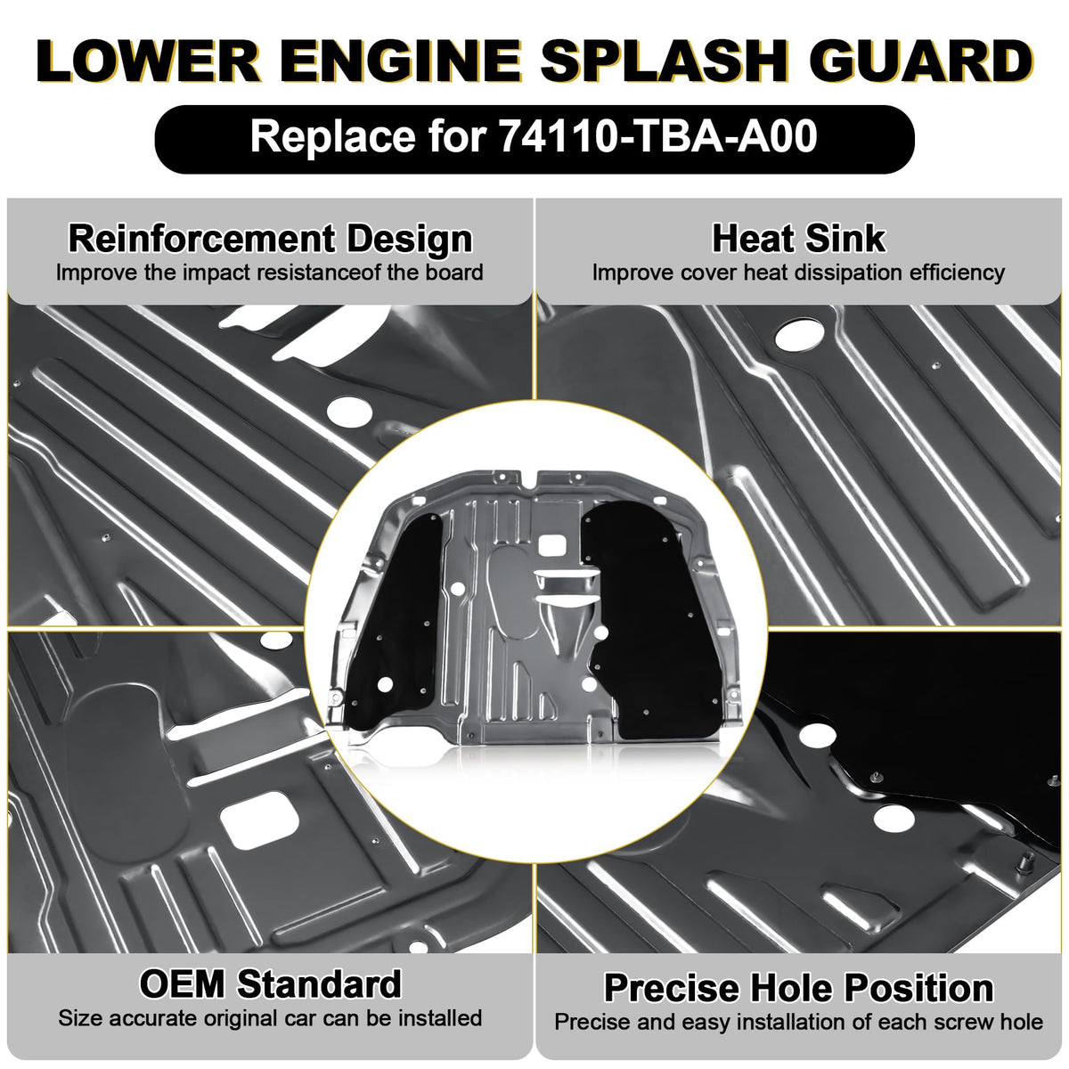 FOREBEN installation layout with gloves and fasteners for quick DIY replacement