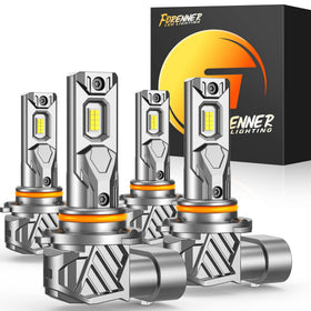 FORENNER front packaging showing 9005 9006 combo and quick upgrade benefit