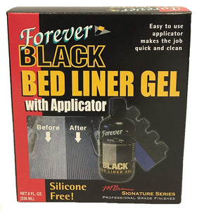 Forever Car Care Products gel being applied with an applicator pad showing controlled coverage and quick results