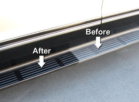 Forever Car Care Products applicator brush close-up showing precise application
