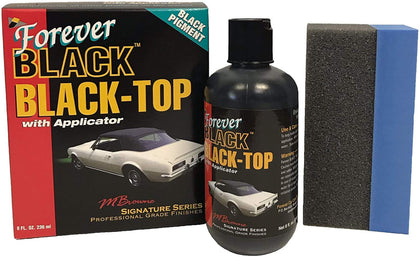 Forever Car Care Products Forever Black front label showing product identity and use benefit