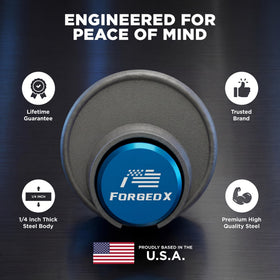 FORGEDX held in hand shows compact scale for easy storage and transport