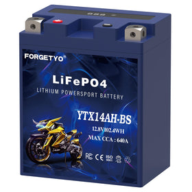 Forgetyo battery front packaging showing compact form and fit advantage