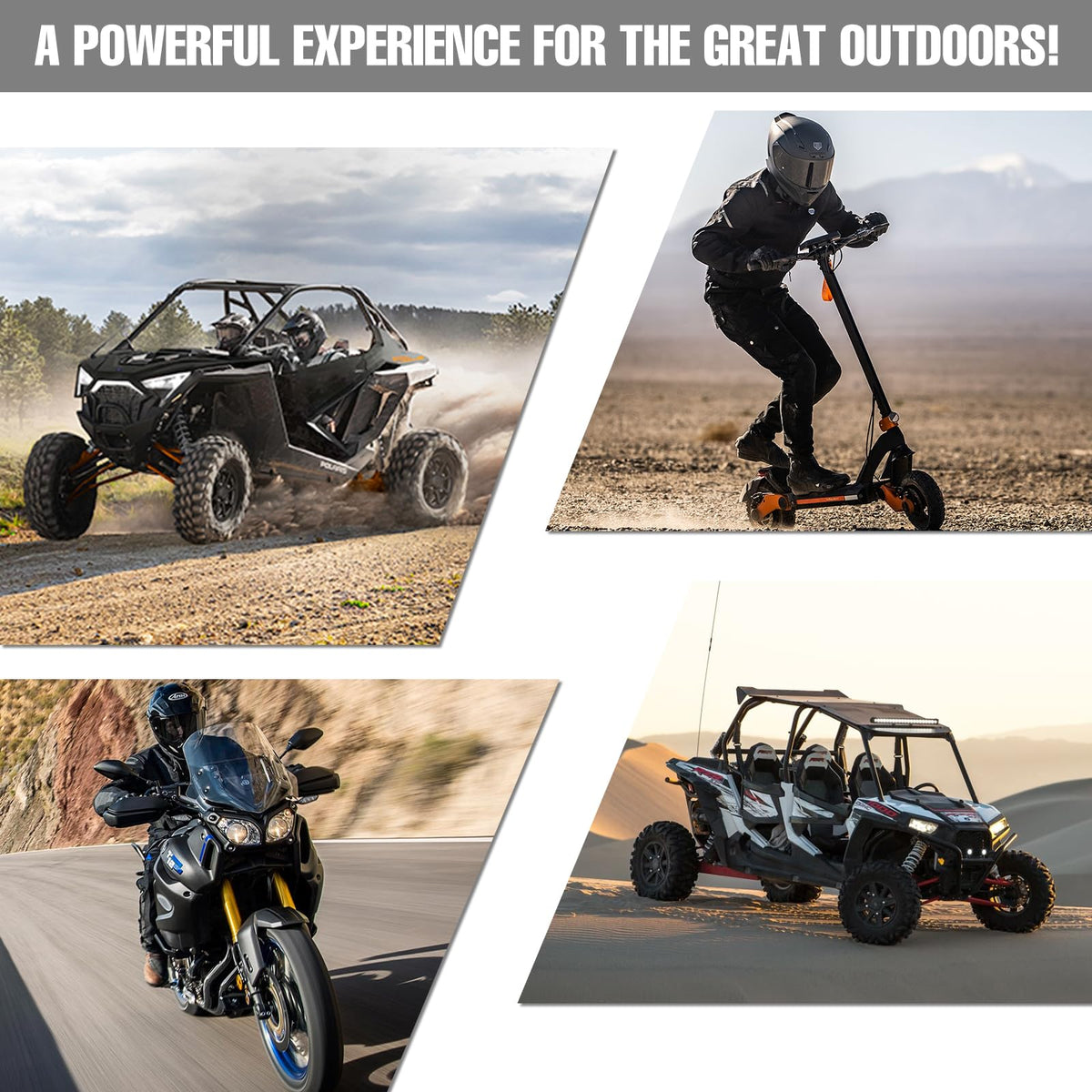 Forgetyo in ATV lifestyle scene showing readiness for outdoor adventures