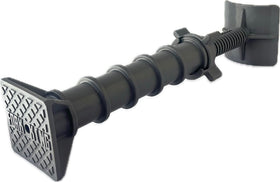 Fork-King adjustment mechanism detail showing easy tool-free setup